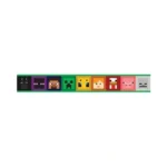 Roommates Minecraft Iconic Faces Peel And Stick Wallpaper Border, Rmk12377bd