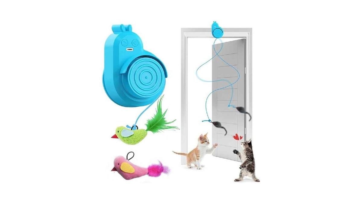 Catpick Interactive Cat Toys For Indoor Cats Automatic Electric Flying