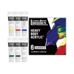 Liquitex Professional Heavy Body Acrylic Paint, Classic 6 X 59ml