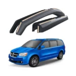 Goodyear Shatterproof In-channel Window Deflectors For Dodge Grand Caravan 2008-2020,