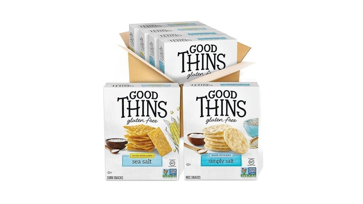 Good Thins Rice & Corn Snacks Gluten Free Crackers Variety