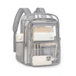Clear Backpack For School, Large Heavy Duty Clear Bookbag With