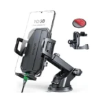 Suuson Upgraded 3-in-1 Car Phone Holder Mount [powerful Suction] Phone