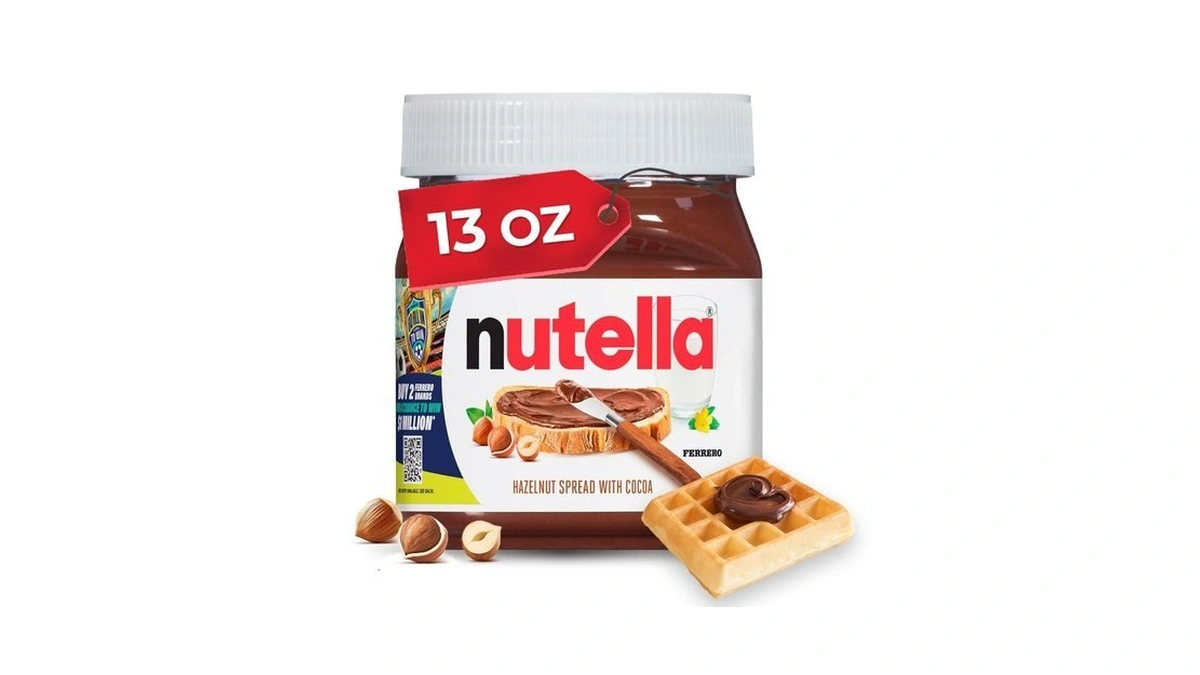 Nutella Creamy Chocolate Hazelnut Spread With Cocoa, Sweet Topping For