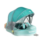 Mambobaby Float Non-inflatable Baby Float With Canopy, Five-point Safety System,