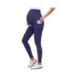 Ouges Womens 2025 Summer Maternity Leggings With Pockets Over The