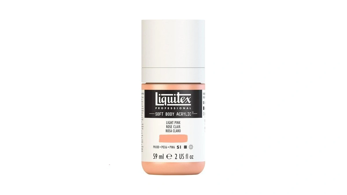 Liquitex Professional Soft Body Acrylic Paint, 59ml (2-oz) Bottle, Light