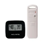 Acurite 02097m Wireless Indoor/outdoor Thermometer With Humidity Sensor , Black