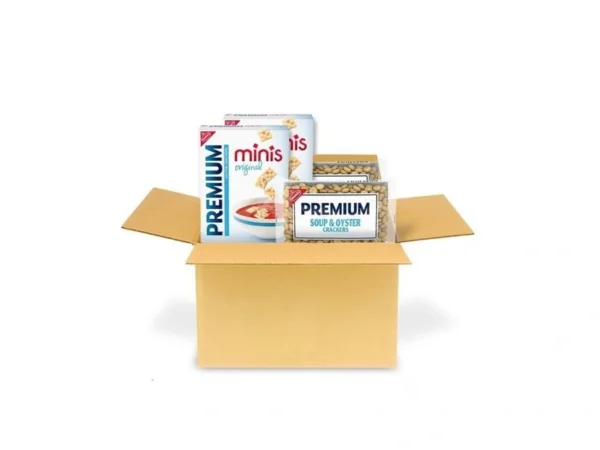 Premium Saltine Crackers Variety Pack, 2 Mini And 2 Soup