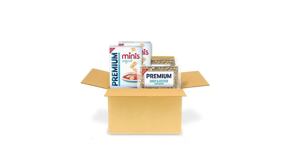 Premium Saltine Crackers Variety Pack, 2 Mini And 2 Soup