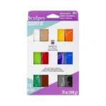 Sculpey Iii 12 Classic Colors Of Polymer Oven-bake Clay, Non