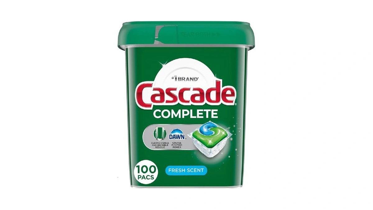 Cascade Complete Dishwasher Pods, Dishwasher Detergent, Dish Detergent Tab Tablets,