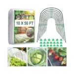 Fippy Garden Netting Kit, 10 X 50ft Garden Netting Pest