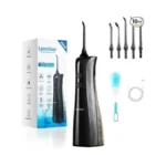 Leominor Water Dental Flosser - 5 Modes Cordless Portable Oral