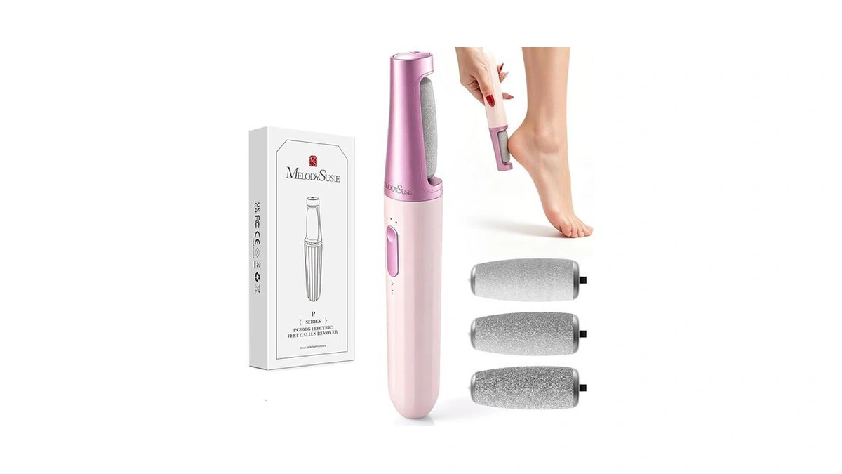 Melodysusie Electric Callus Remover For Feet, Pc800g Waterproof Rechargeable Pedicure