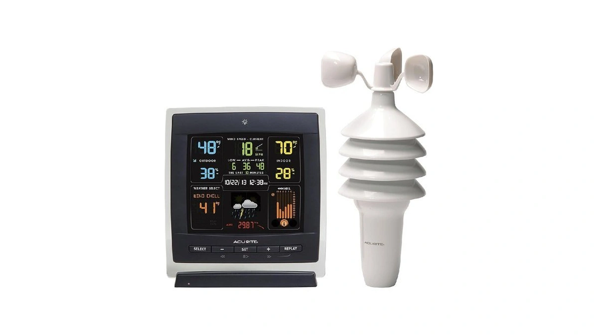 Acurite Notos (00622) Pro Color Weather Station With Wind Speed,