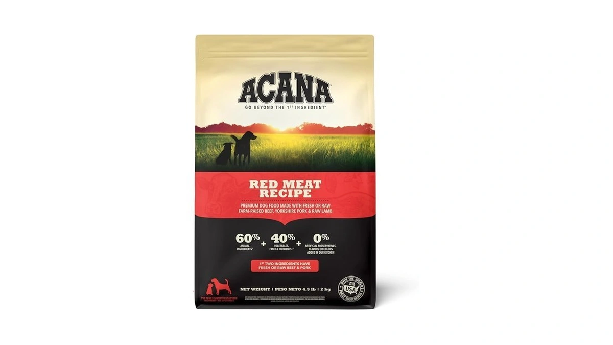Acana Grain Free Dry Dog Food Red Meat Recipe 4.5lb