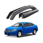 Goodyear Shatterproof In-channel Window Deflectors For Nissan Sentra 2013-2019, Rain