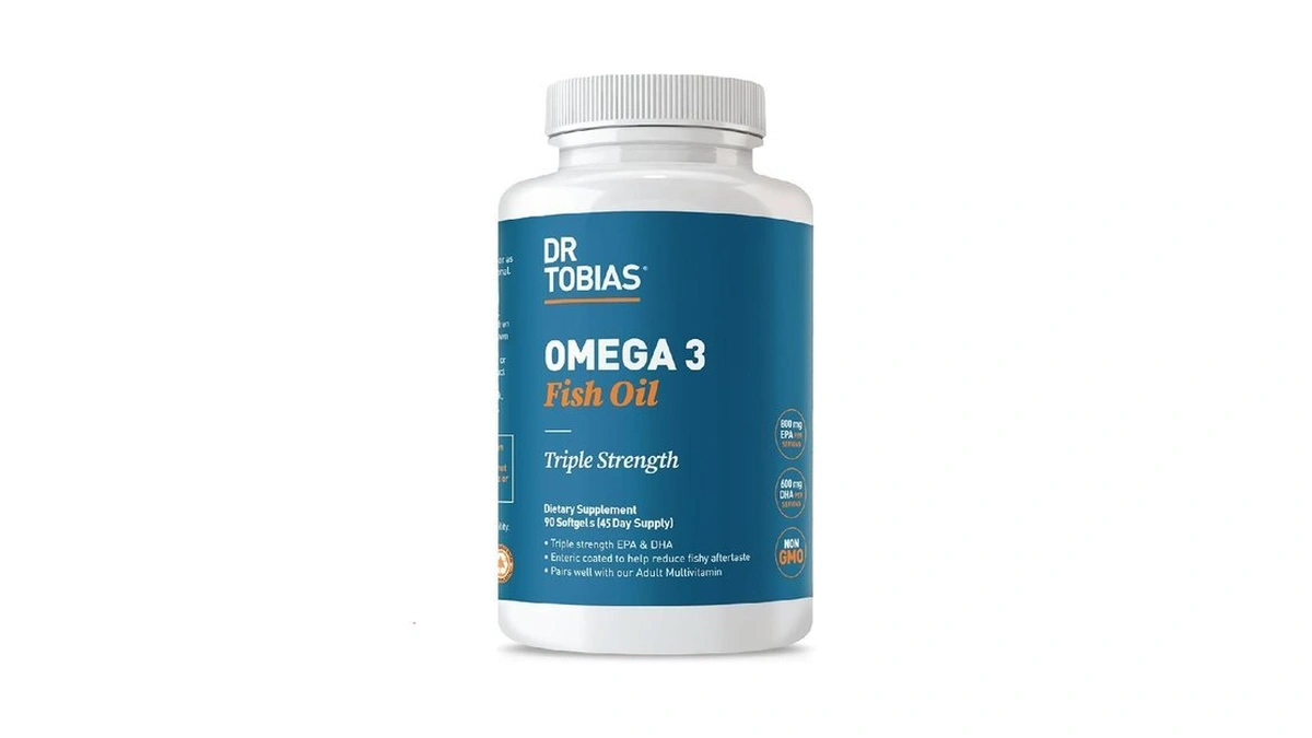 Dr. Tobias Omega 3 Fish Oil 2000mg Triple Strength With