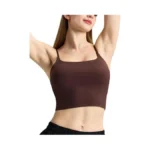 Ifnow Tank Tops For Women Adjustable Spaghetti Strap Padded Longline