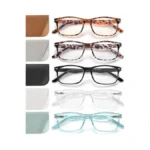 Jolisu 5 Pack Reading Glasses For Women,spring Hinges, Sturdy And