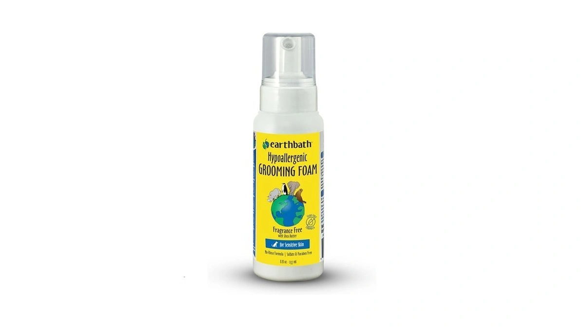 Earthbath, All Natural Hypo-allergenic Dog Grooming Foam - Fragrance Free