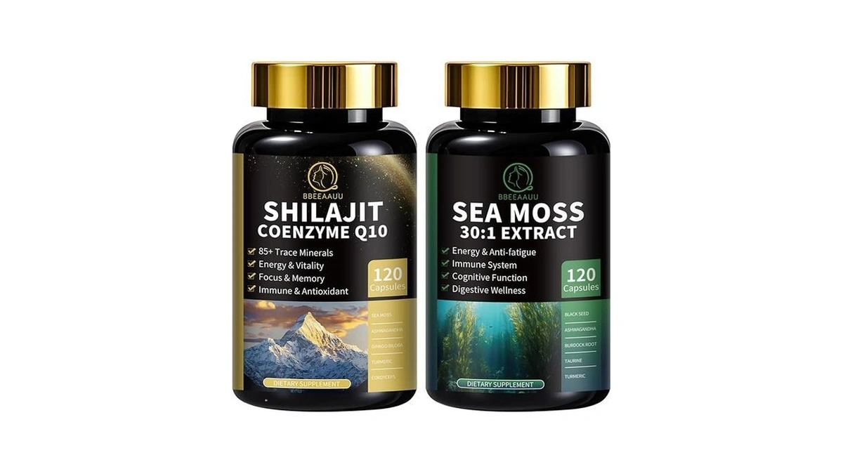 Shilajit For Men, Sea Moss And Shilajit Bundle, All In