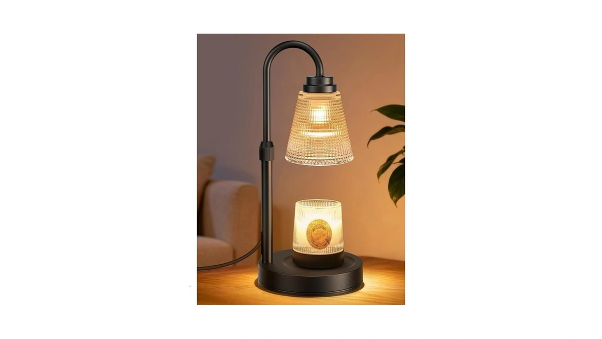Candle Warmer Lamp With Timer Dimmable, Adjustable Height Wax Melts
