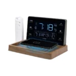 Acurite Weather Valet With Qi-certified Wireless Charging Pad, Auto-dimming Lcd