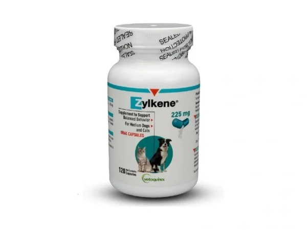 Vetoquinol Zylkene Calming Support Supplement For Medium Dogs 33-65lbs Helps