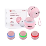 Electric Facial Cleaner With 6 Modes & 3 Light Effects,