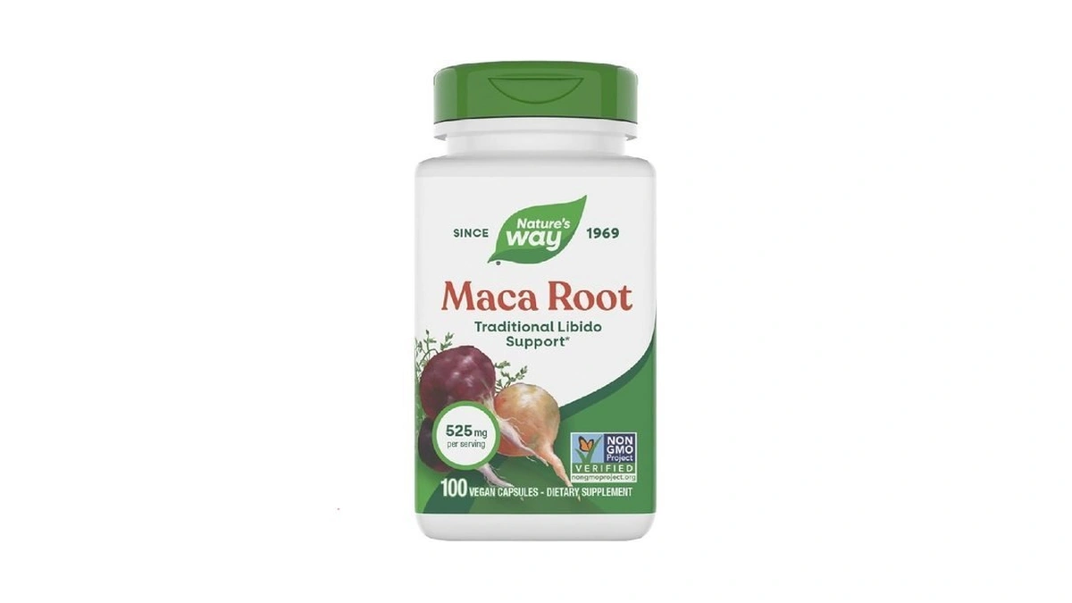Nature's Way Maca Root, Traditional Libido Support*, 525 Mg Per