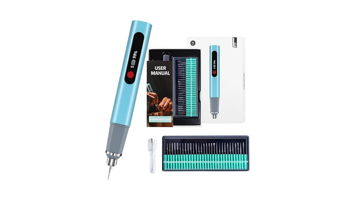 Engraving Pen, Upgrade 30000rpm Adjustable Engraver Pen Tool, Cordless Engraver