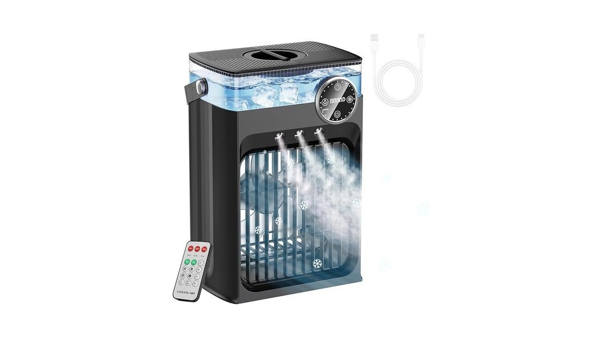 Portable Air Conditioners, 4 In 1 Evaporative Air Cooler With