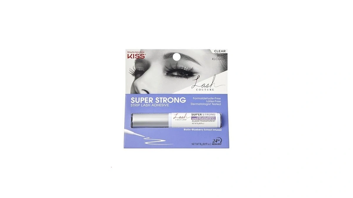 Kiss Lash Couture, Lash Glue, Super Strong Strip Lash Adhesive,