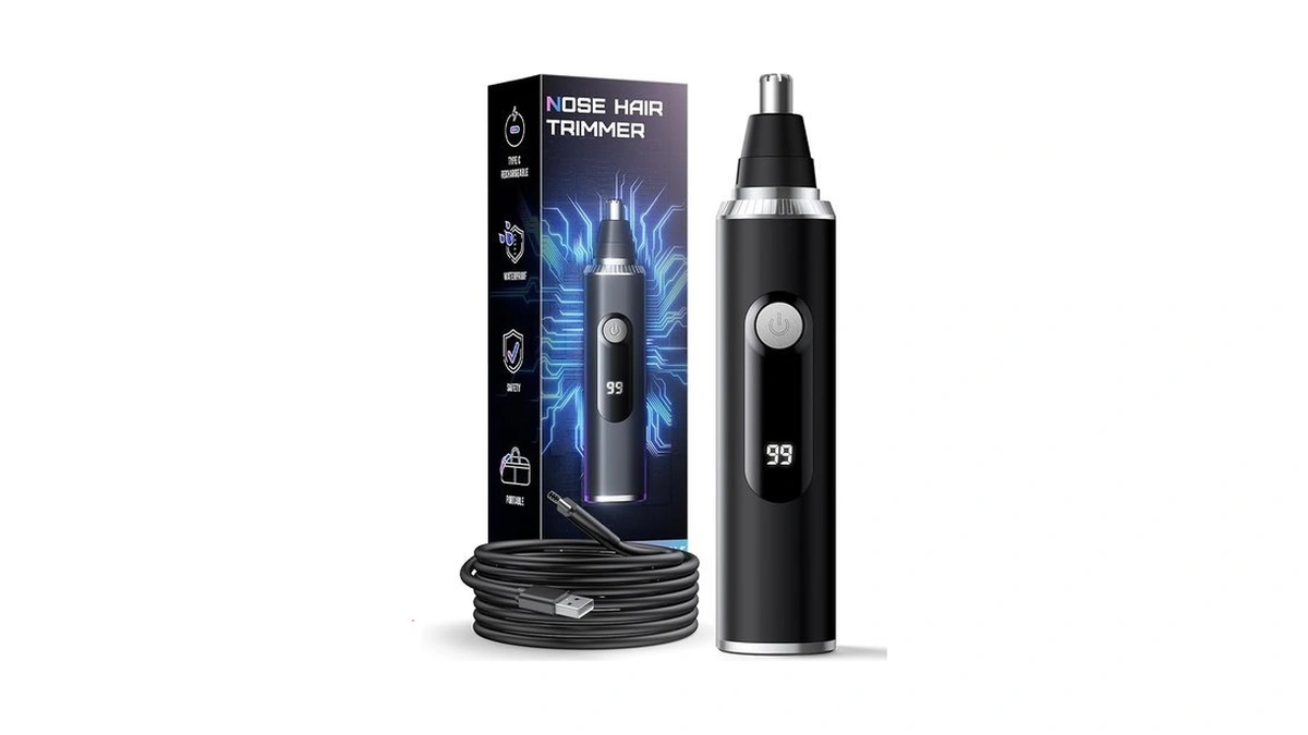 Savilab Nose Hair Trimmer For Men And Women, Usb Rechargeable