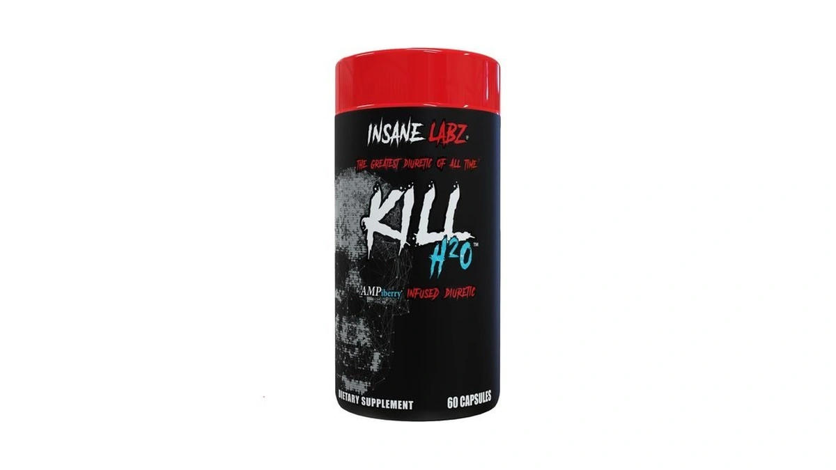 Insane Labz Kill H2o, Ampiberry Infused Diuretic, Reduce Water Retention
