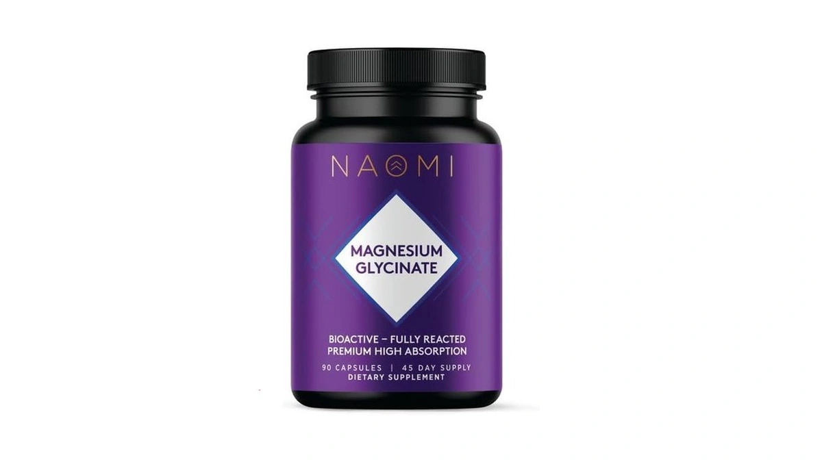 Naomi Magnesium Glycinate 220mg - Fully Chelated For High Absorption