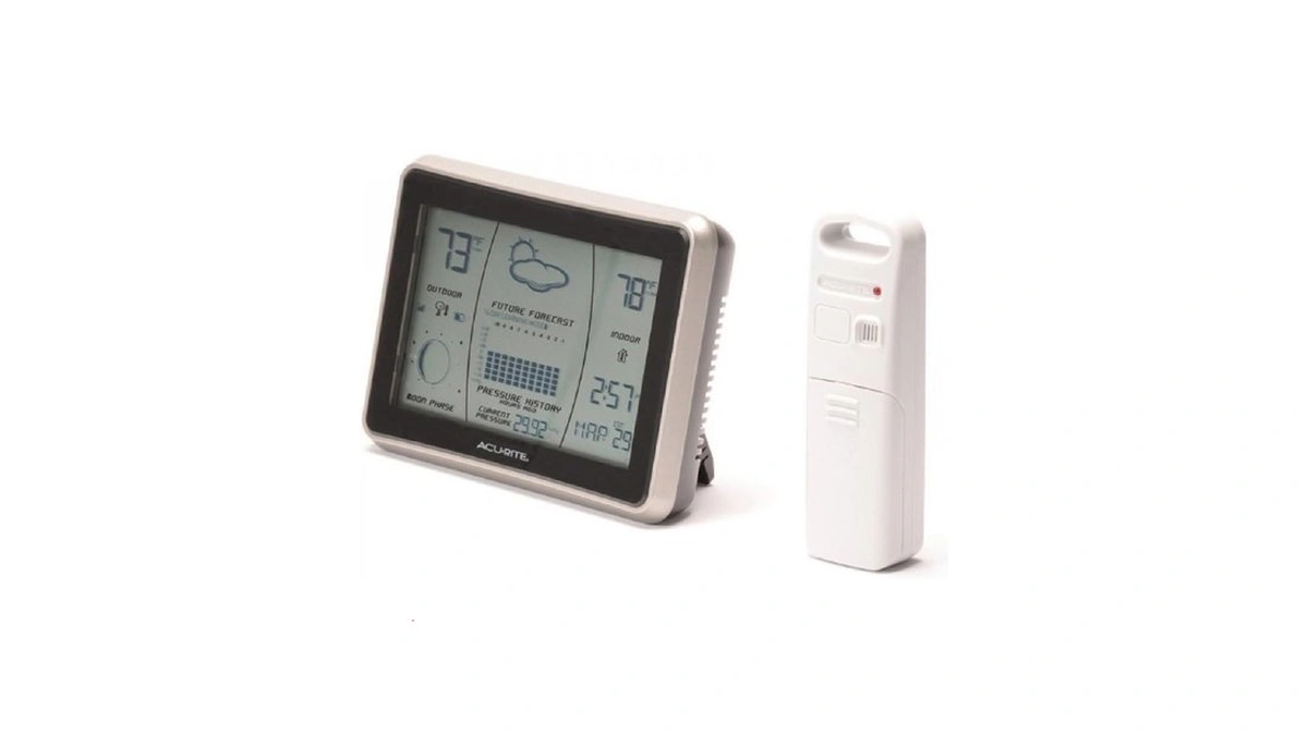 Acurite 00621 Wireless Weather Forecaster With Intelli-time