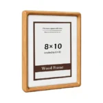Szkysjgs 8x10 Wood Picture Frame, Solid Natural Oak Photo Frame