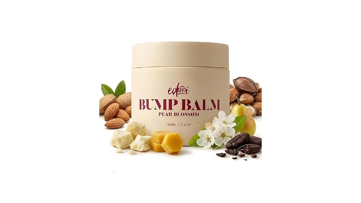 Ed&i Bump Balm For Pregnancy Stretch Mark Prevention, Belly Moisturizer