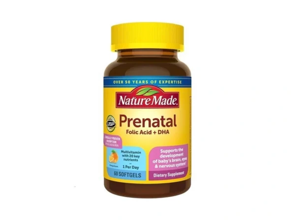 Nature Made Prenatal Vitamins For Women With Folic Acid +