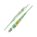 4.0mm Crochet Hooks,ergonomic Crochet Hook With Floral Resin Grips,stylish And