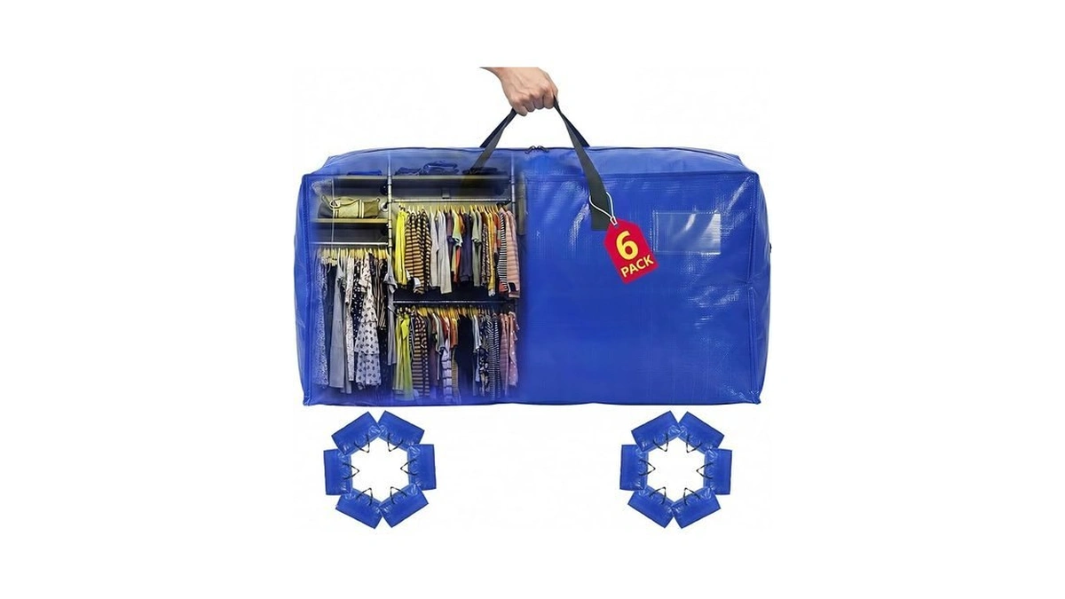 Moving Bags Heavy Duty,extra Large Moving Bags For Travel/college Packing/storage/organization/seasonal