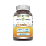 Amazing Formulas Vitamin D3 2000 Iu Supplement | 480 Softgels