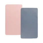 Tontukatu Stretchy Fitted Crib Sheets Set 2 Pack Portable Crib