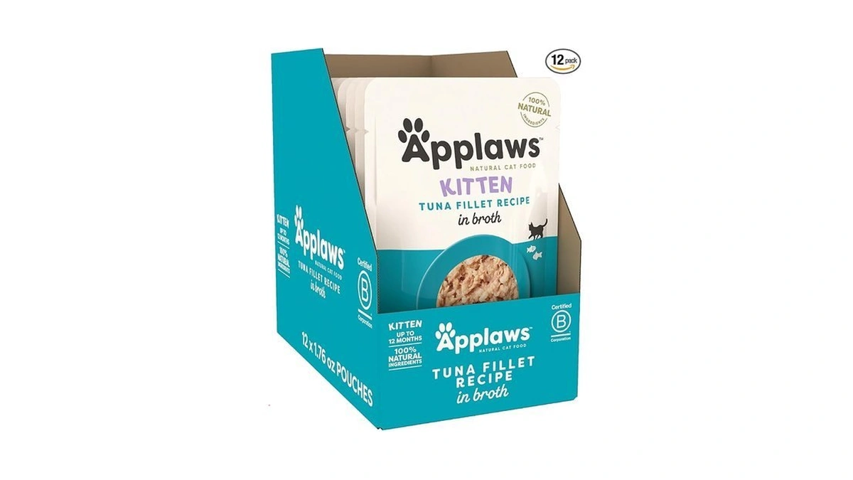 Applaws Natural Wet Kitten Food In Broth, Made With Limited