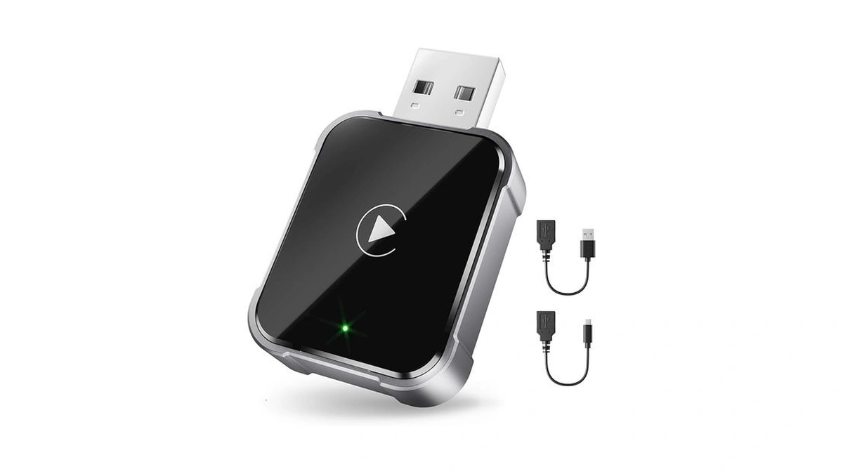 Koxot Wireless Carplay Adapter For Iphone, 2025 Upgrade Wired Carplay