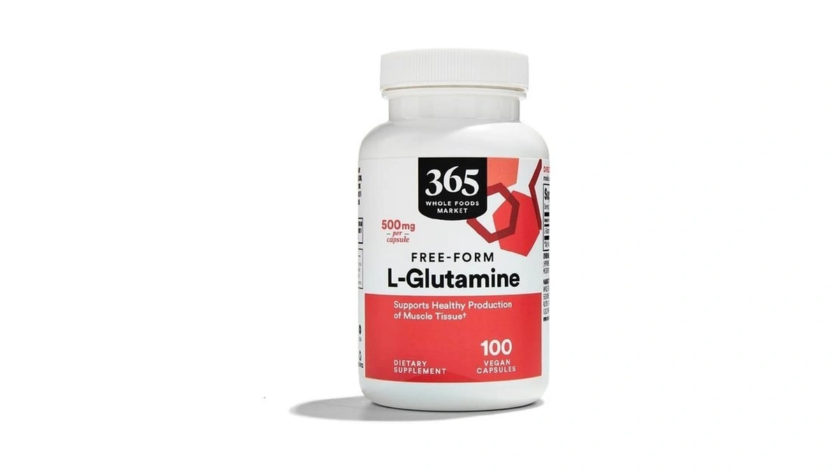 365 By Whole Foods Market, L-glutamine 500mg, 100 Ct