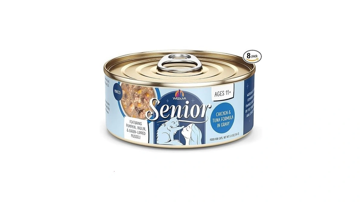 Weruva Senior Cat Food, Chicken And Tuna In Gravy, 5.5oz